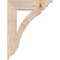 Ekena Millwork Thorton Traditional Smooth Bracket, Douglas Fir, 5 1/2"W x 26"D x 34"H BKT06X26X34THR01SDF - alternate 4